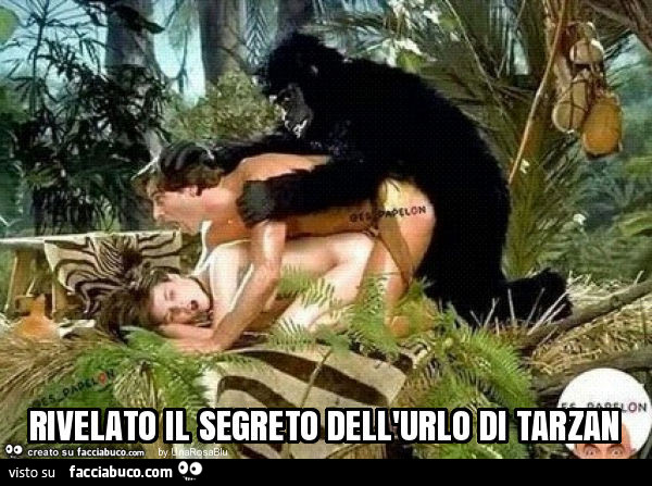Rivelato il segreto dell'urlo di tarzan