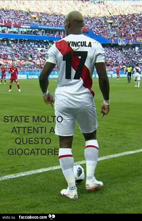 State molto attenti a questo giocatore. Vincula