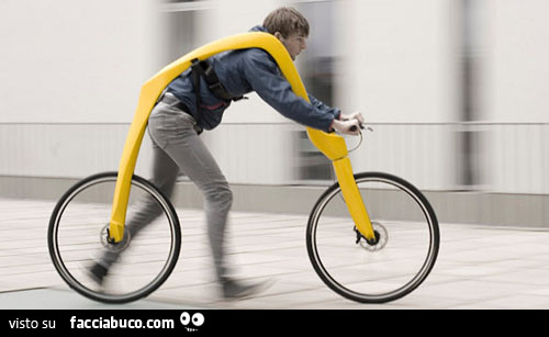 Bici senza sellino