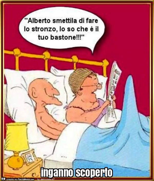 Inganno scoperto