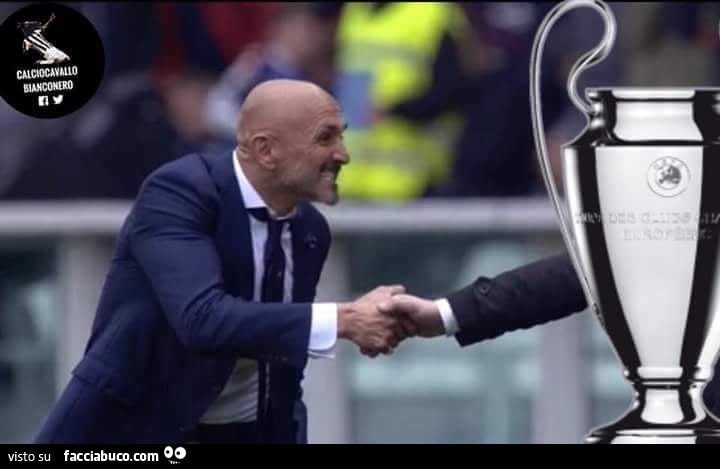 Spalletti saluta la Champions