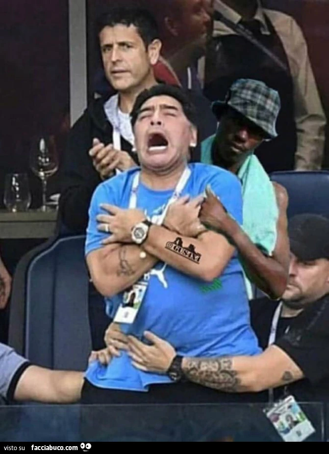 Il negro di Whatsapp e Maradona