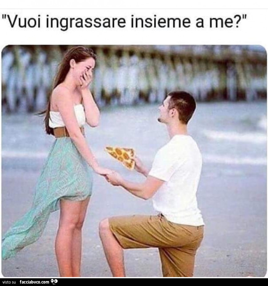 Vuoi ingrassare insieme a me?