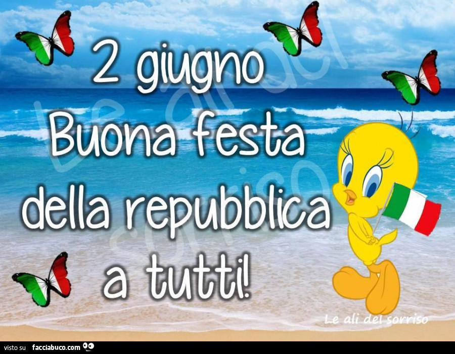 2 Giugno buona festa della repubblica a tutti