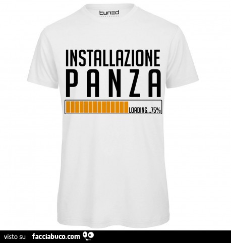 Installazione panza