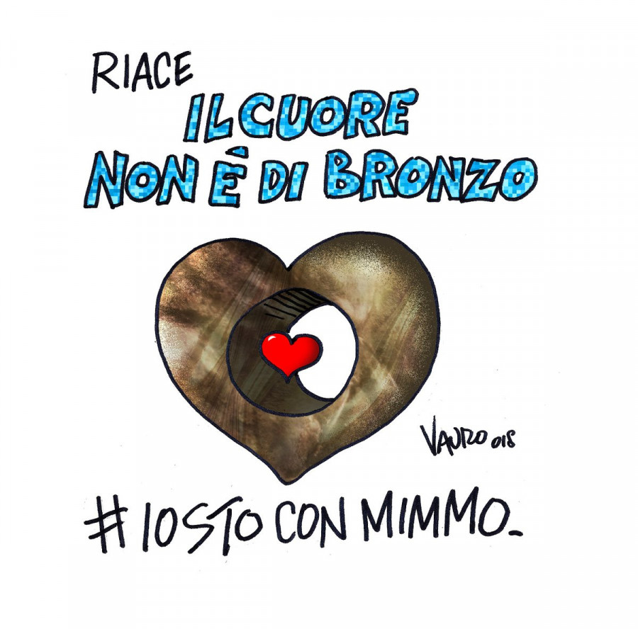 Riace il cuore non è di bronzo