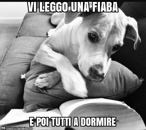 Vi leggo una fiaba e poi tutti a dormire