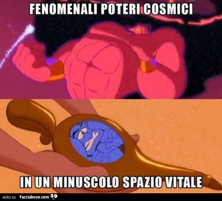 Fenomenali poteri cosmici in un minuscolo spazio vitale