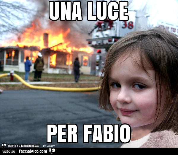 Una luce per fabio