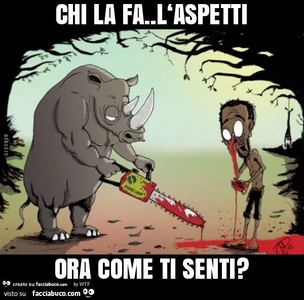 Chi la fa. Lโaspetti ora come ti senti?