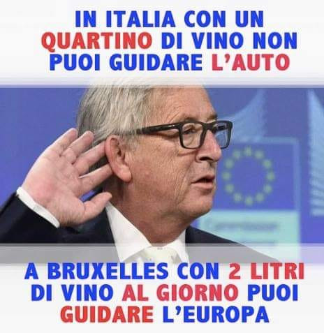 Juncker, italia
