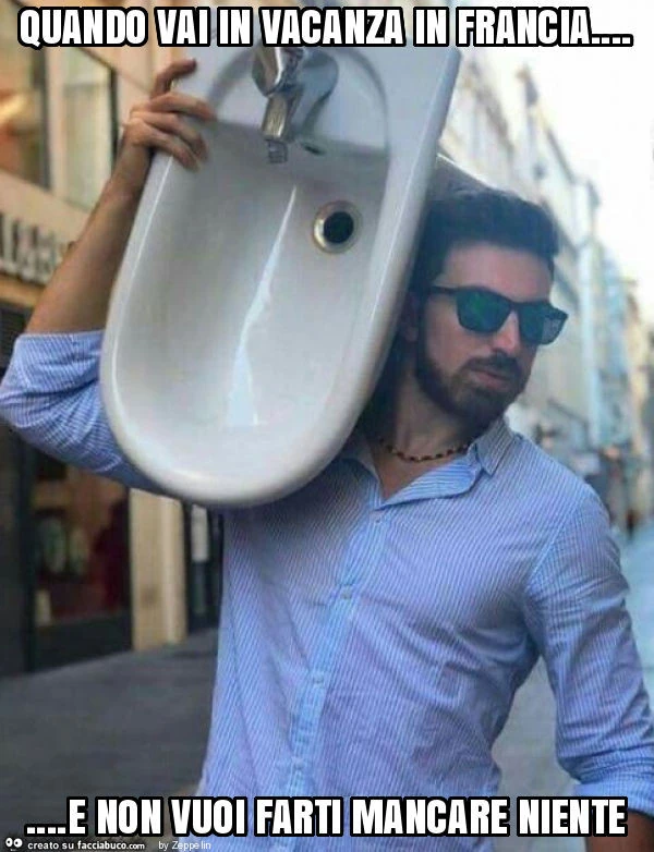 Quando vai in vacanza in francia&hellip; e non vuoi farti mancare niente