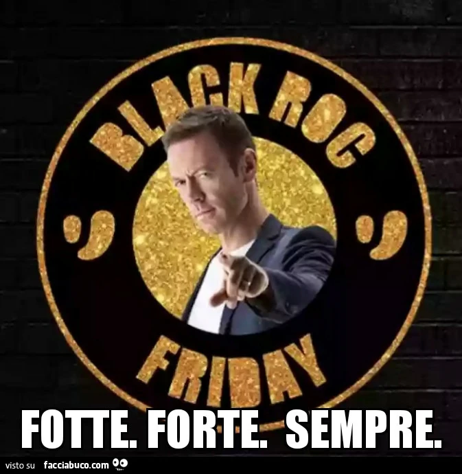 Rocco blacj friday