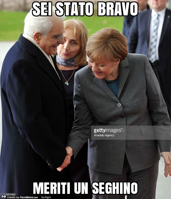Sei stato bravo meriti un seghino