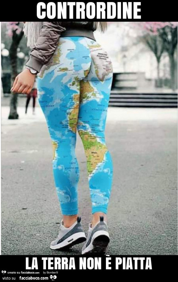 Contrordine la terra non è piatta