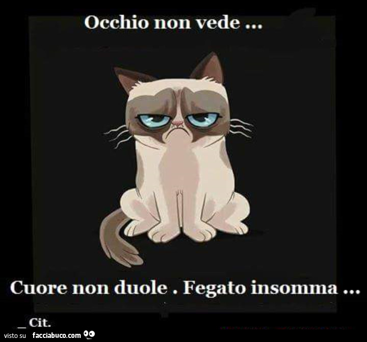 Piu Veloce Occhio Non Vede Cuore Non Duole In Francese