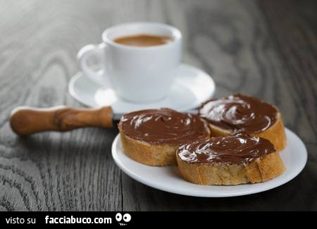 Nutella e caffè