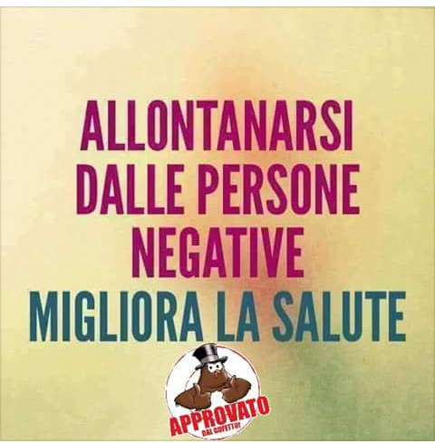 Allontanarsi dalle persone negative migliora la salute