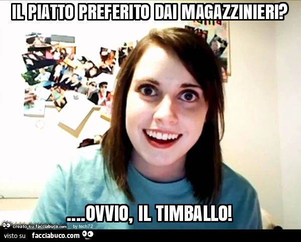 Il piatto preferito dai magazzinieri? … ovvio, il timballo