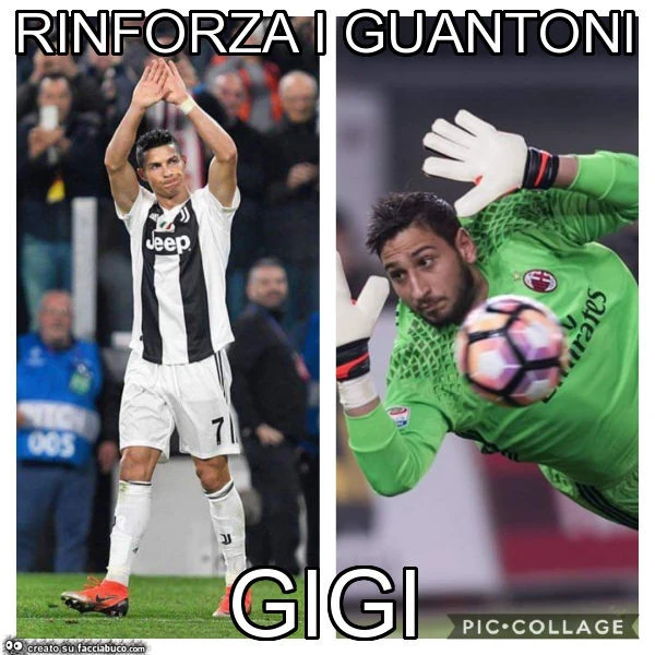 Rinforza i guantoni gigi