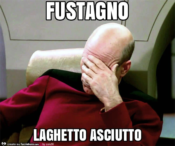 Fustagno laghetto asciutto