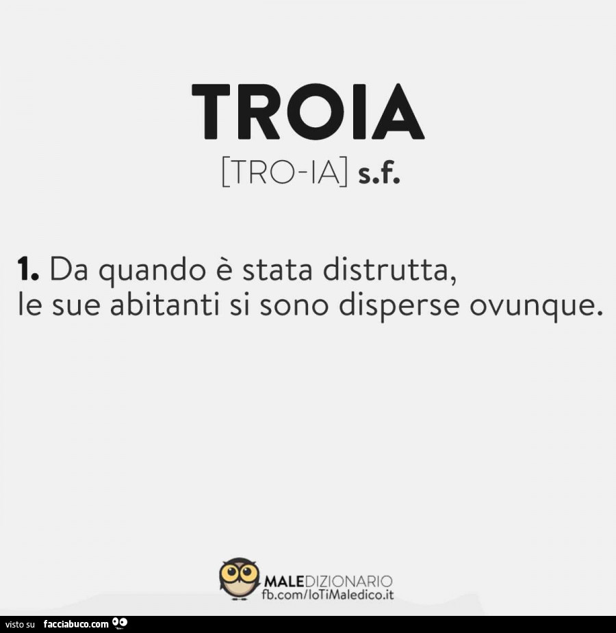 Troia. Da quando è stata distrutta, le sue abitanti si sono disperse ovunque