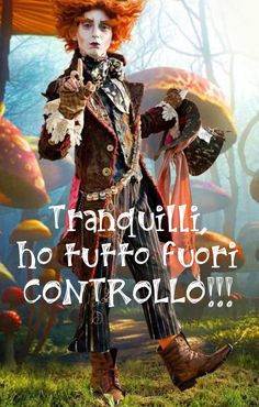 Tranquilli, ho tutto fuori controllo