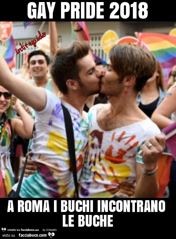 Gay pride 2018 a roma i buchi incontrano le buche