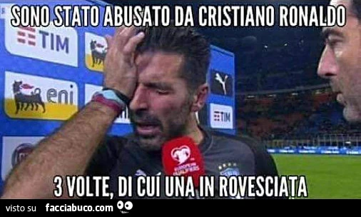 Sono stato abusato da Cristiano Ronaldo