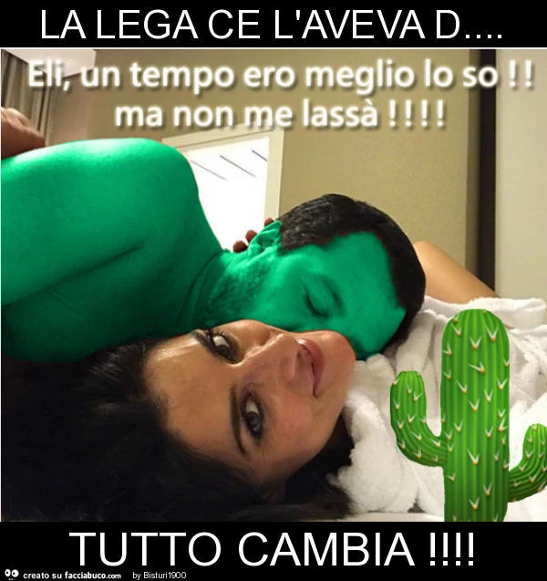 La lega ce l'aveva d&hellip; tutto cambia