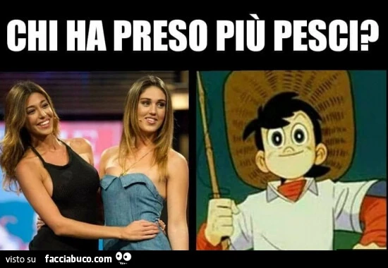 Chi ha preso più pesci? Sampei o le sorelle Rodriguez?
