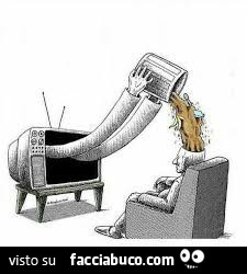 La tv ti riempi di segatura la testa - Facciabuco.com