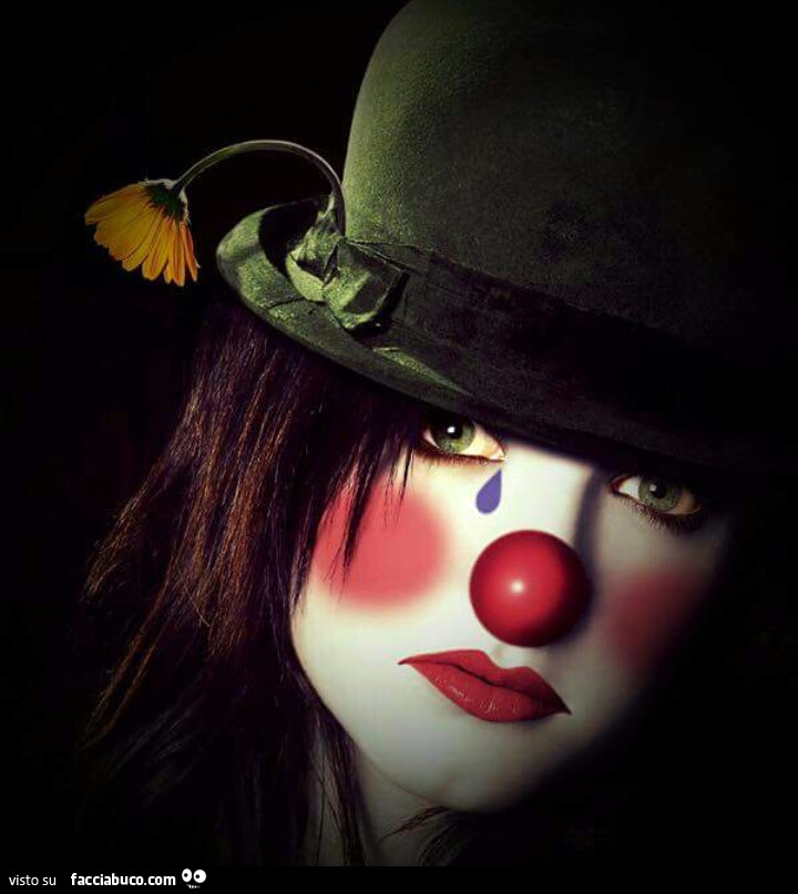Ragazza clown
