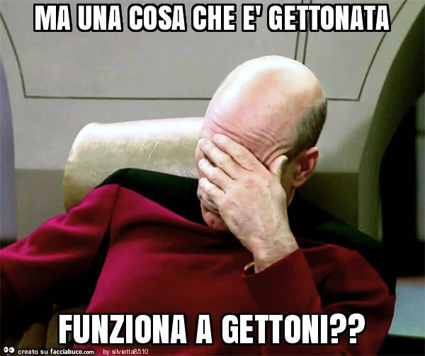 Ma una cosa che è gettonata funziona a gettoni?