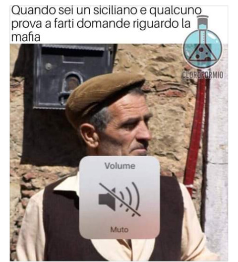 Quando sei siciliano e qualcuno prova a farti domande riguardo la mafia