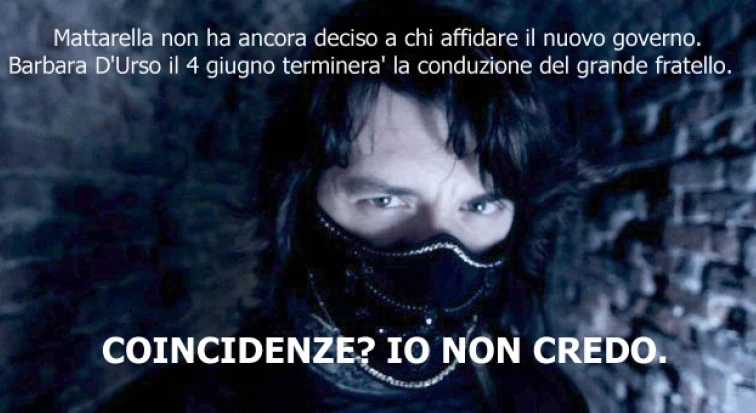 Mattarella, Barbra D'Urso, Governo, grande fratello