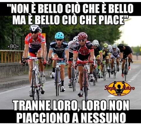 Non è bello ciò che è bello ma è bello ciò che piace tranne loro non piacciono a nessuno