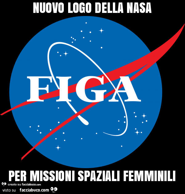 Nuovo logo della nasa per missioni spaziali femminili