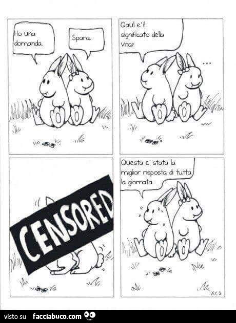Qual'è il significato della vita? Censored
