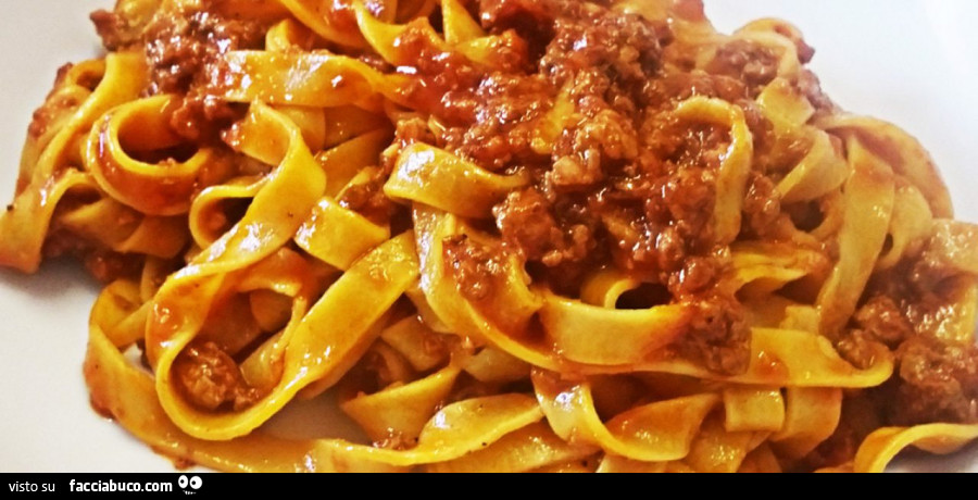 Tagliatelle al ragù