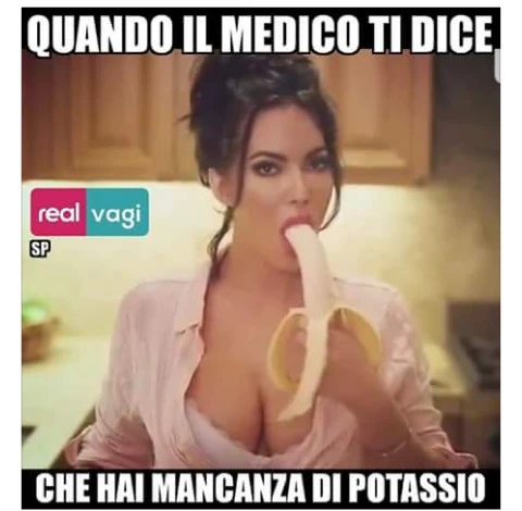 Quando il medico ti dice che hai mancanza di potassio