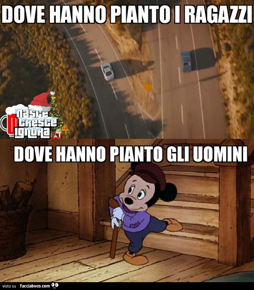 Dove hanno pianto i ragazzi. Dove hanno pianto gli uomini