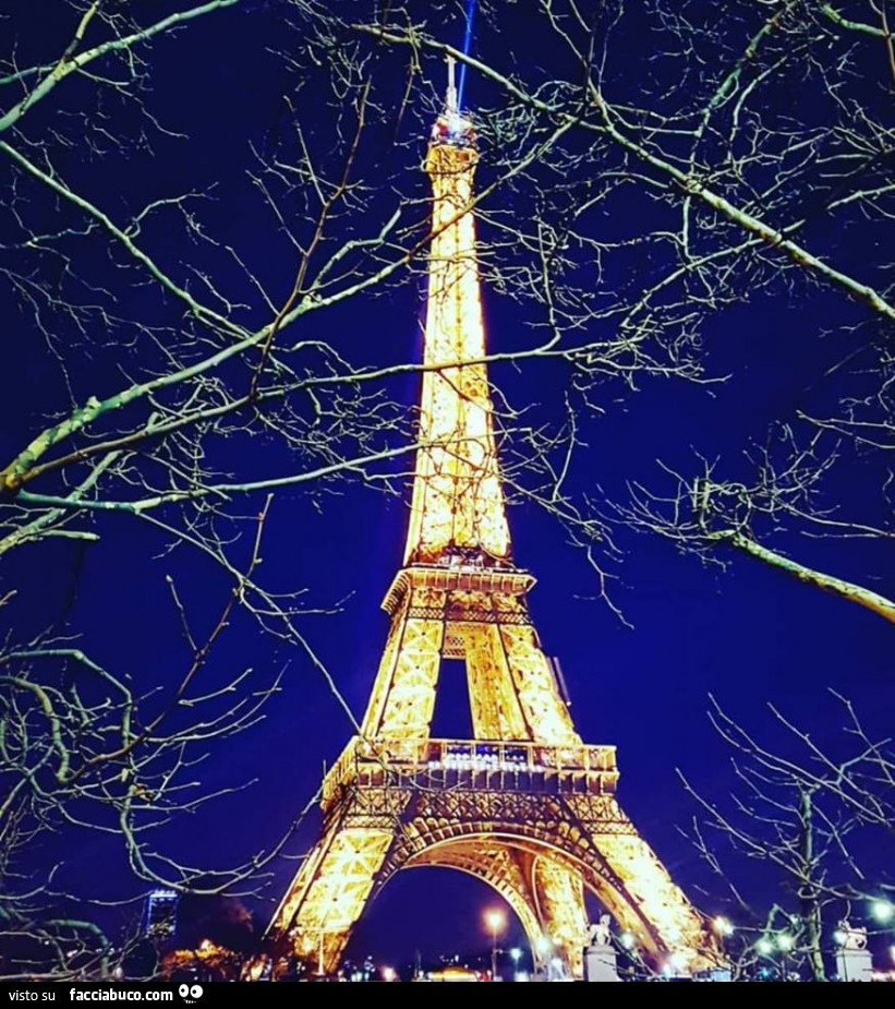Torre Eiffel Illuminata Facciabuco Com