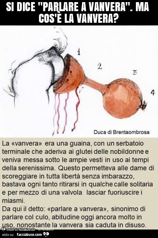 Si dice "parlare a vanvera". Ma cos'è la vanvera?