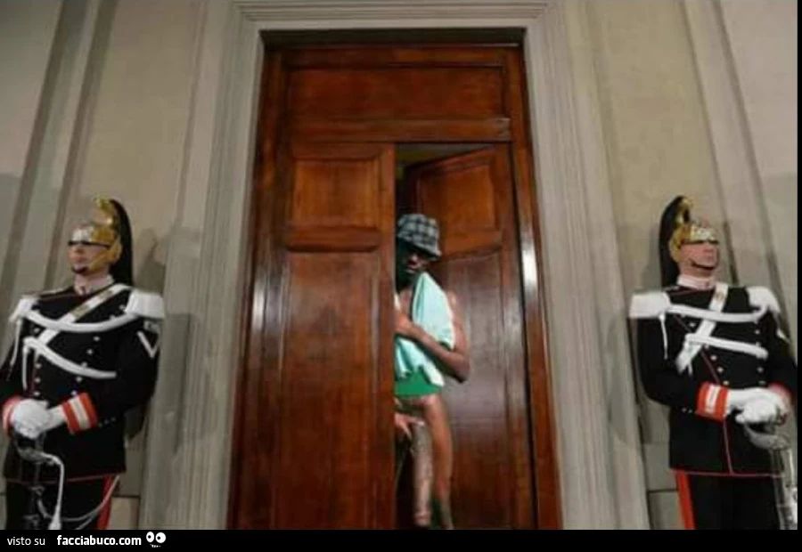 Il negro di whatsapp al colle