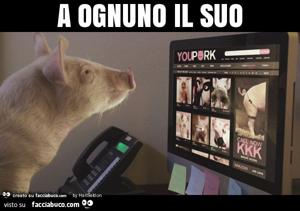 A ognuno il suo