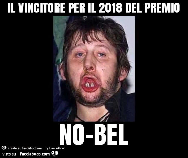 Il vincitore per il 2018 del premio no-bel