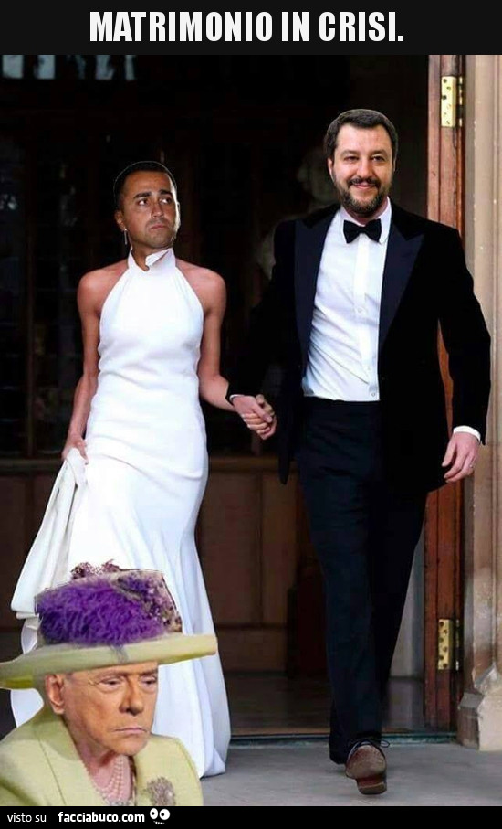 Di Maio e Salvini. Matrimonio in crisi