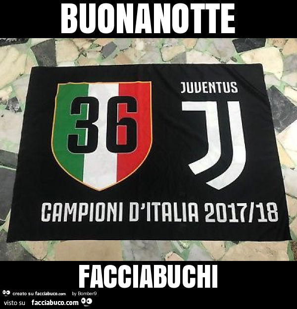 Buonanotte facciabuchi