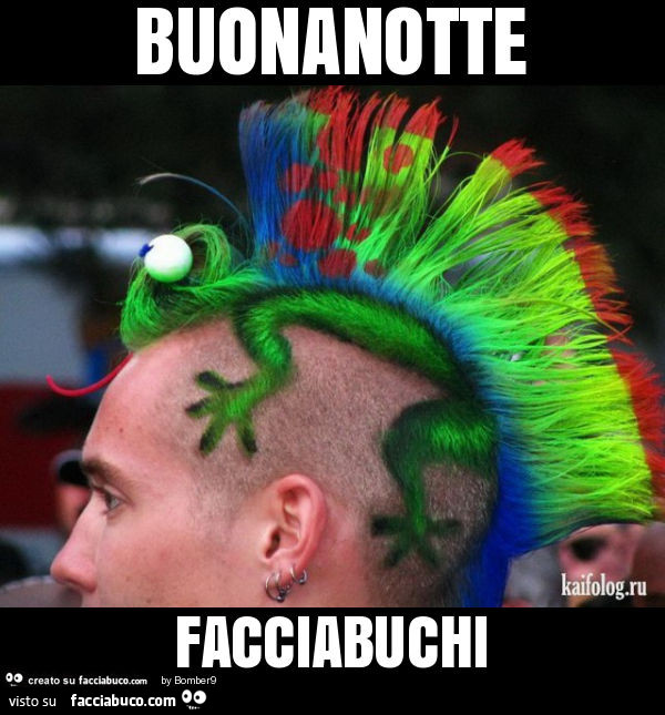 Buonanotte facciabuchi